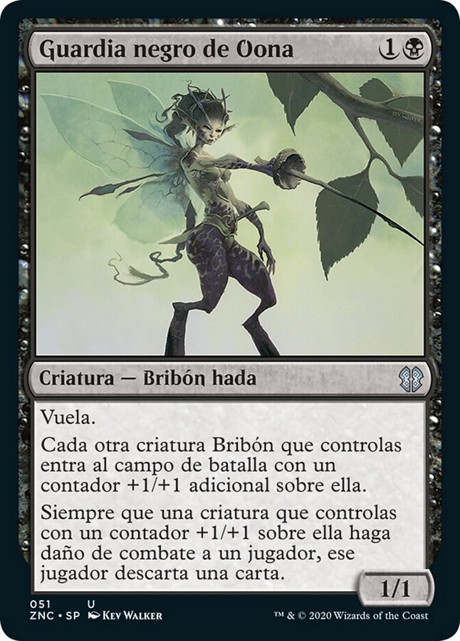 Guardia negro de Oona