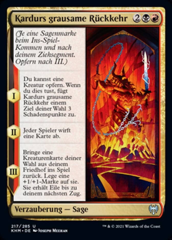Kardurs grausame Rückkehr