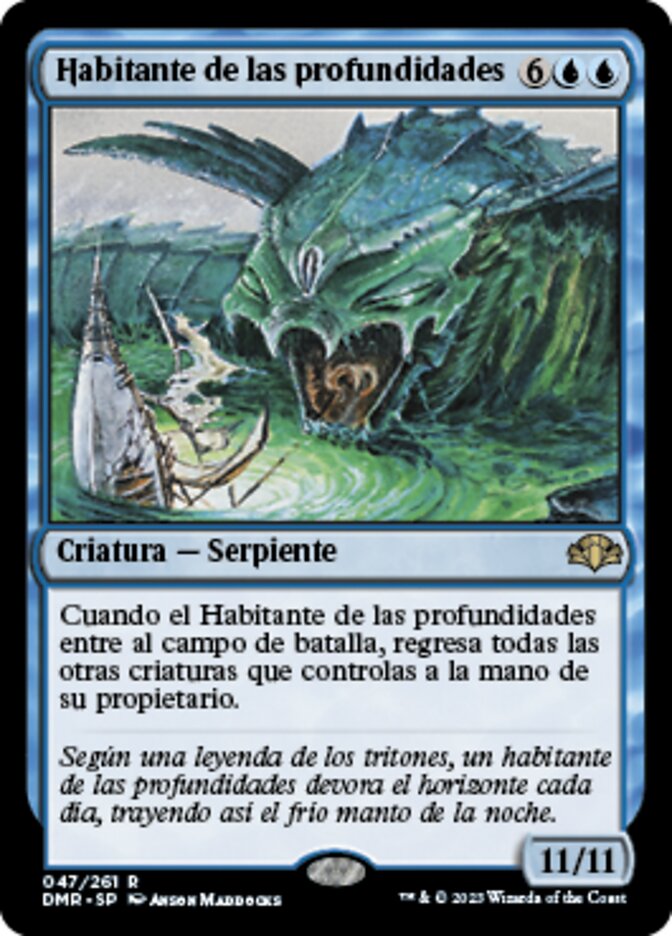 Habitante de las profundidades