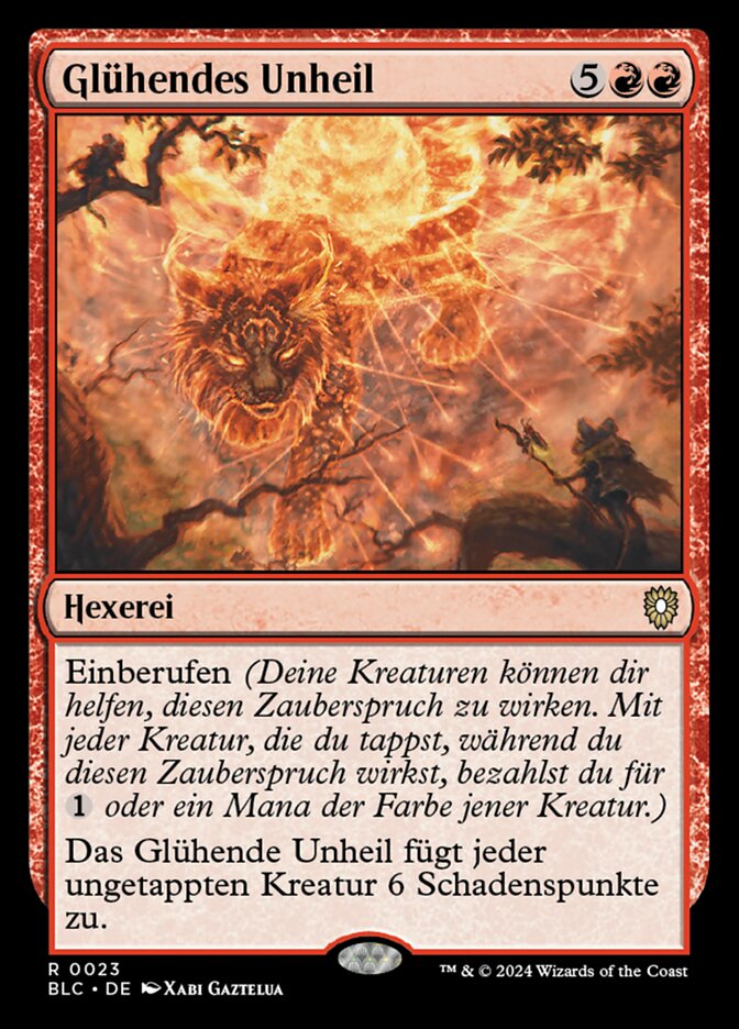 Glühendes Unheil