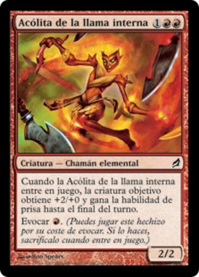 Acólita de la llama interna