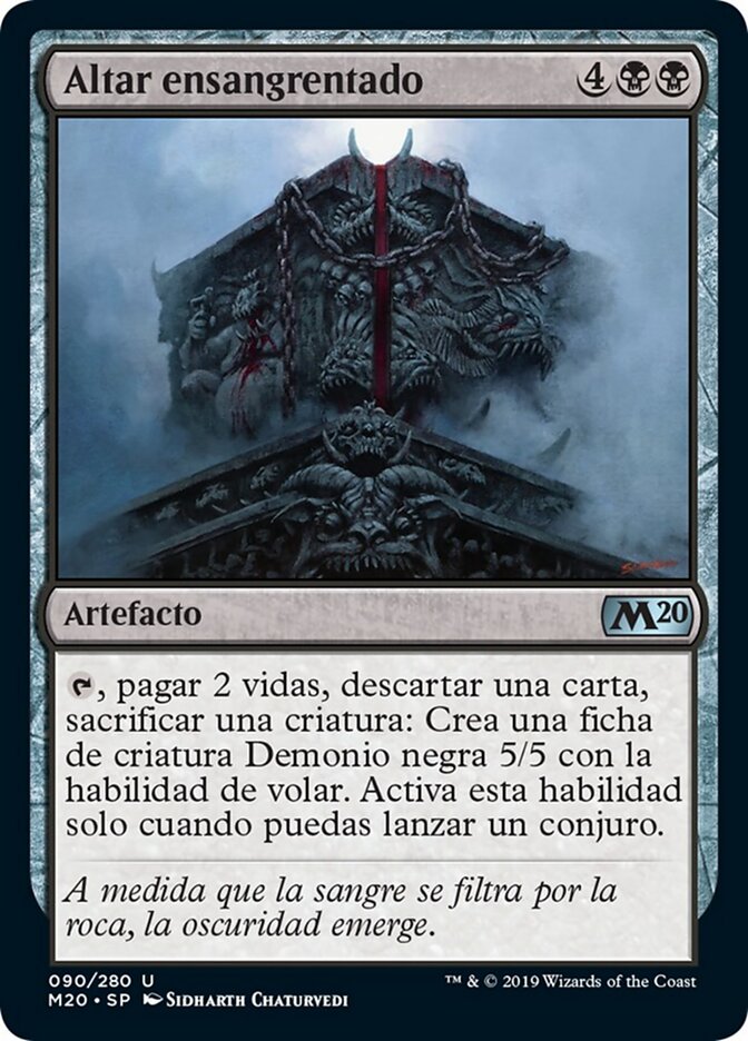 Altar ensangrentado