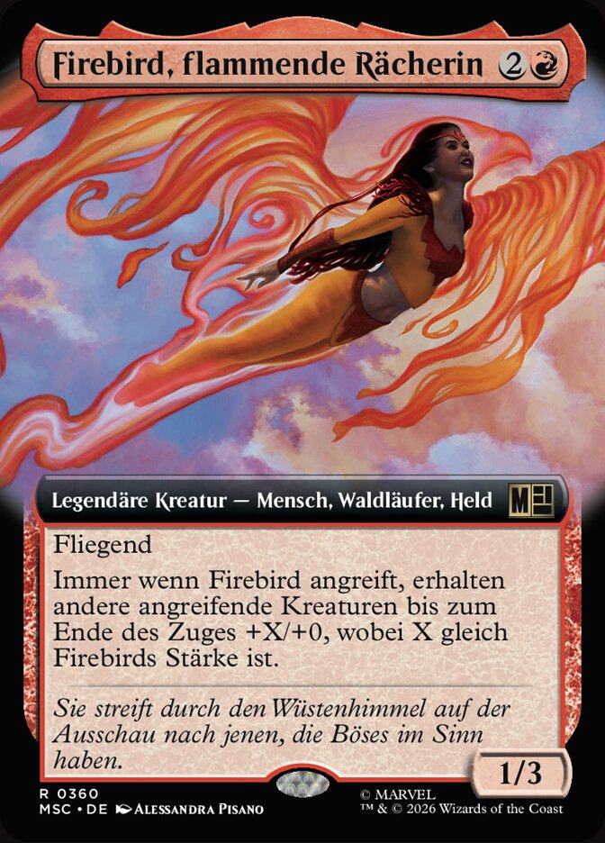 Firebird, flammende Rächerin