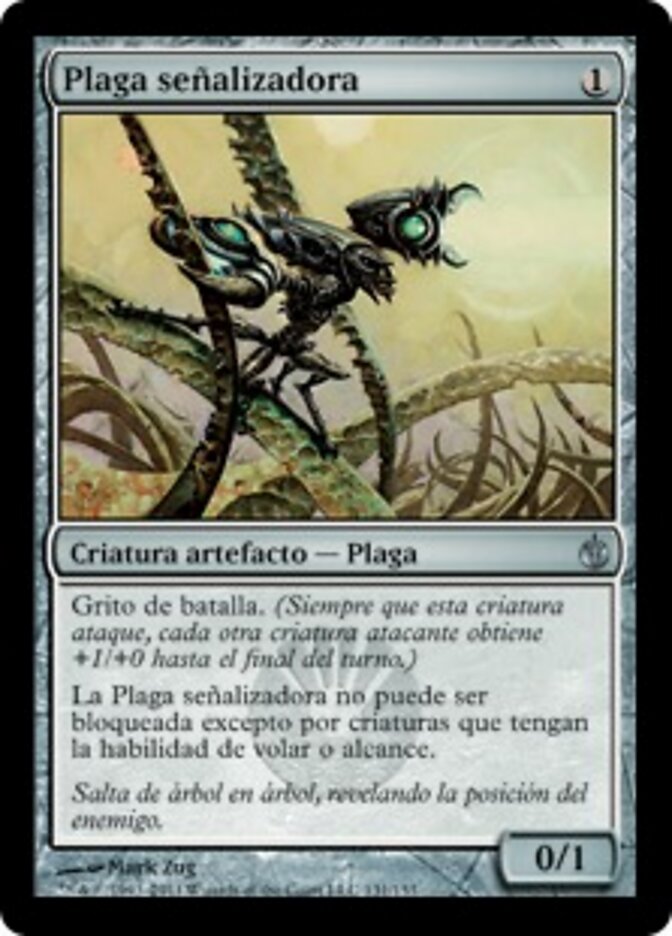 Plaga señalizadora