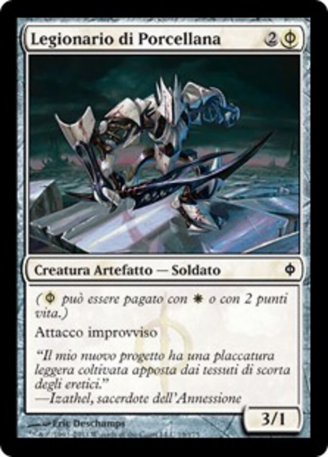 Legionario di Porcellana