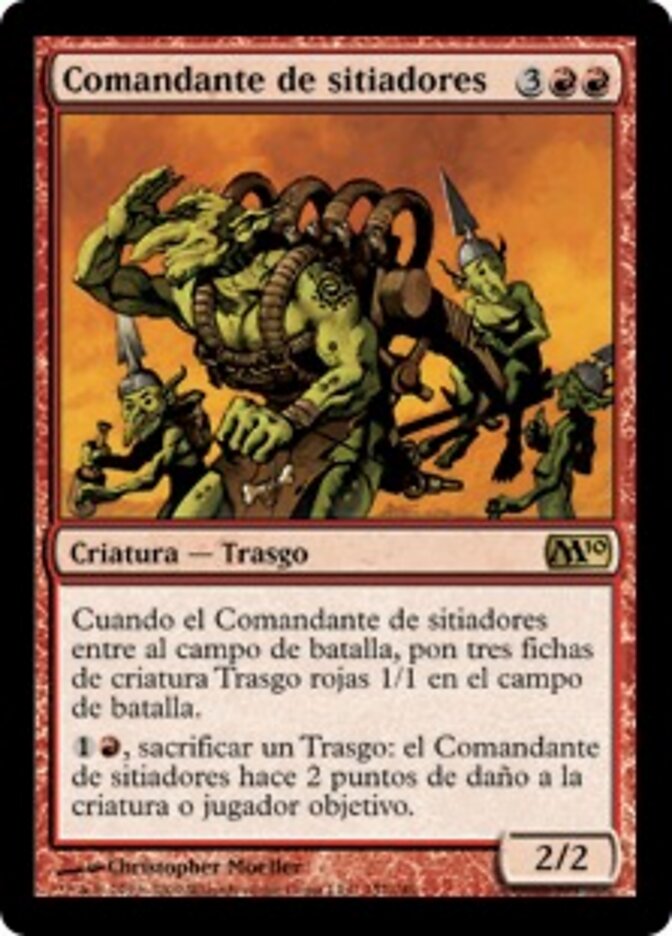 Comandante de sitiadores