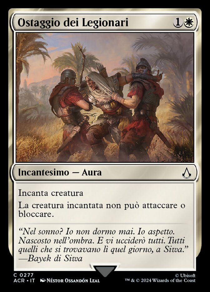 Ostaggio dei Legionari