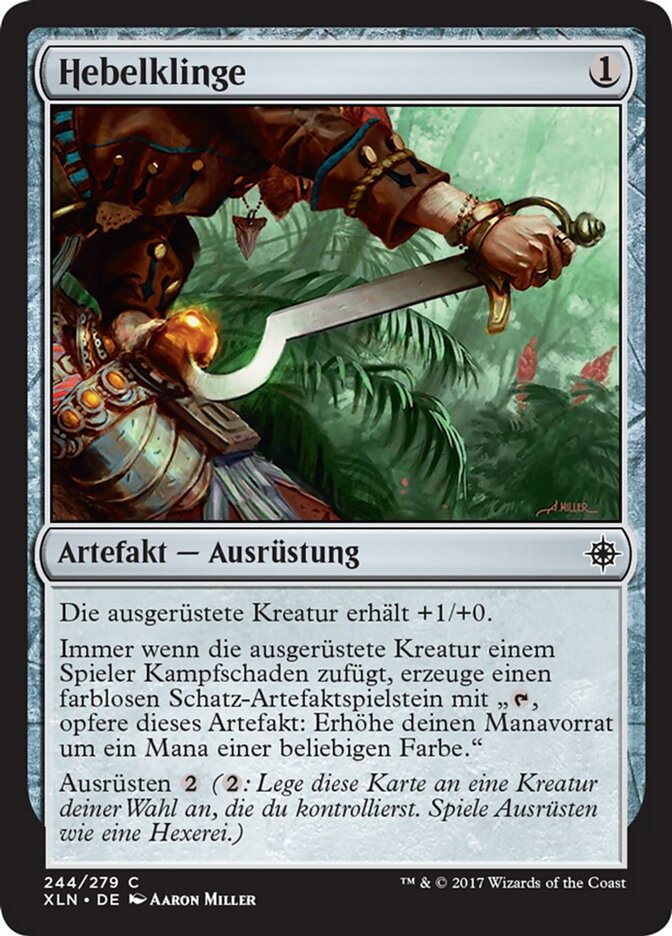 Hebelklinge