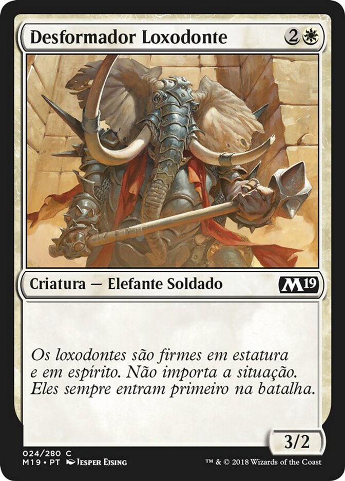 Desformador Loxodonte