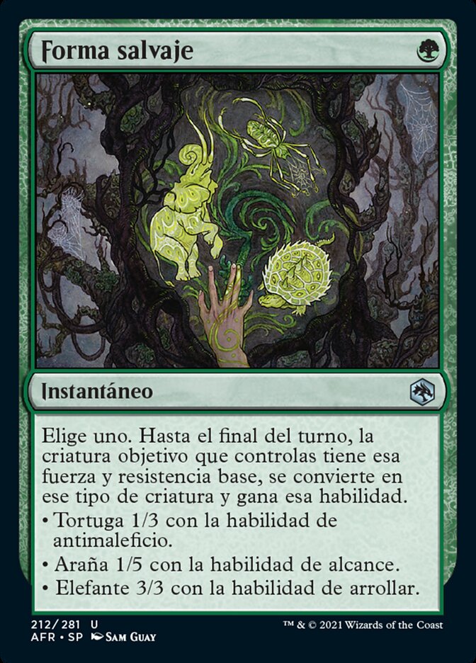 Forma salvaje