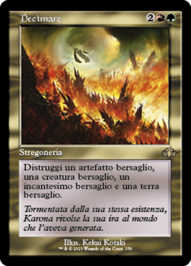 Decimare