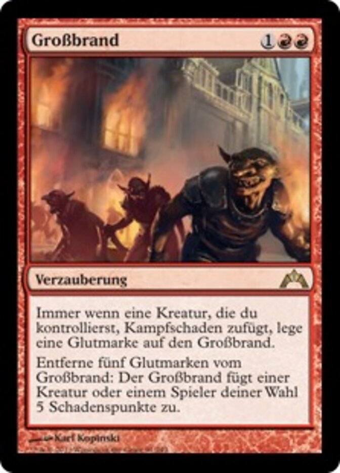 Großbrand