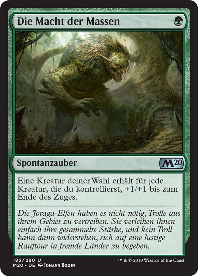 Die Macht der Massen