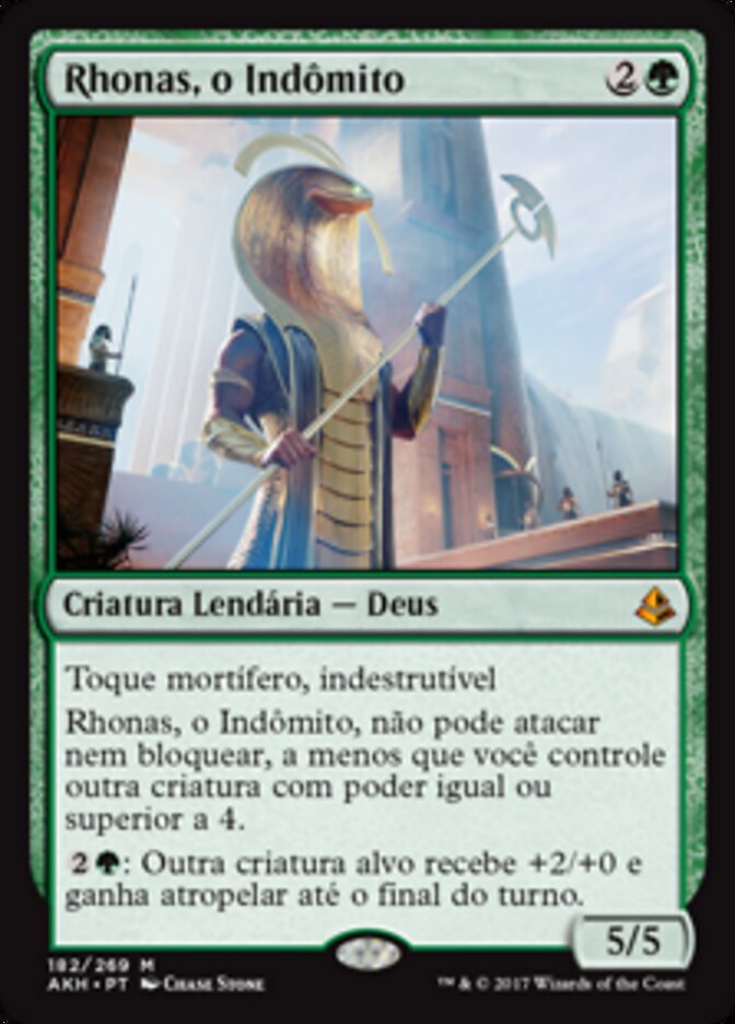 Rhonas, o Indômito