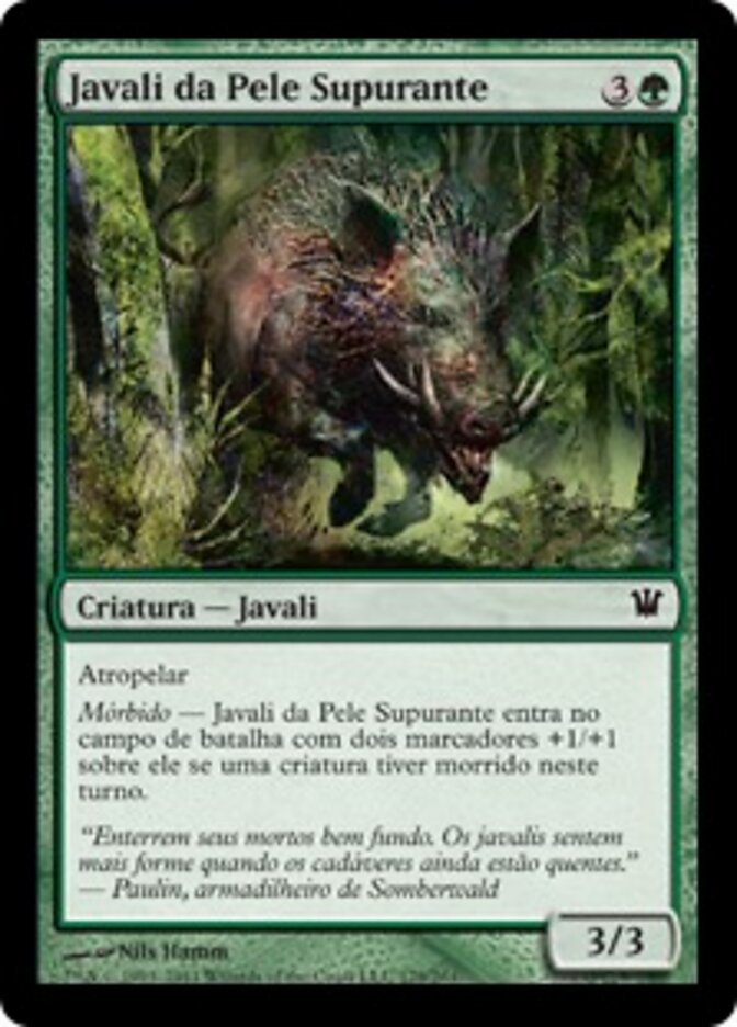 Javali da Pele Supurante