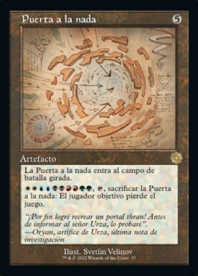 Puerta a la nada
