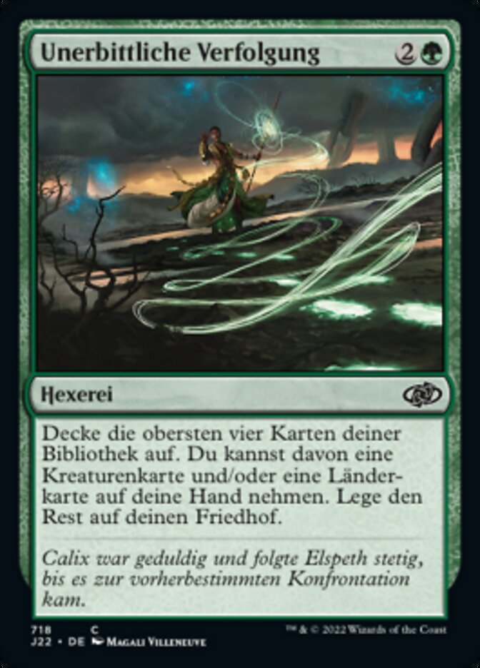 Unerbittliche Verfolgung