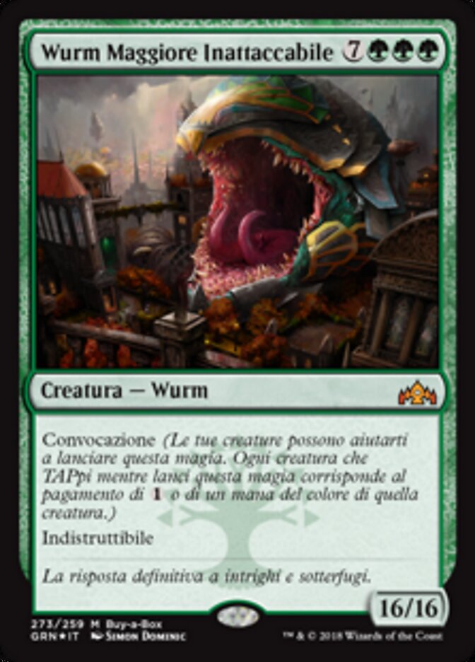 Wurm Maggiore Inattaccabile