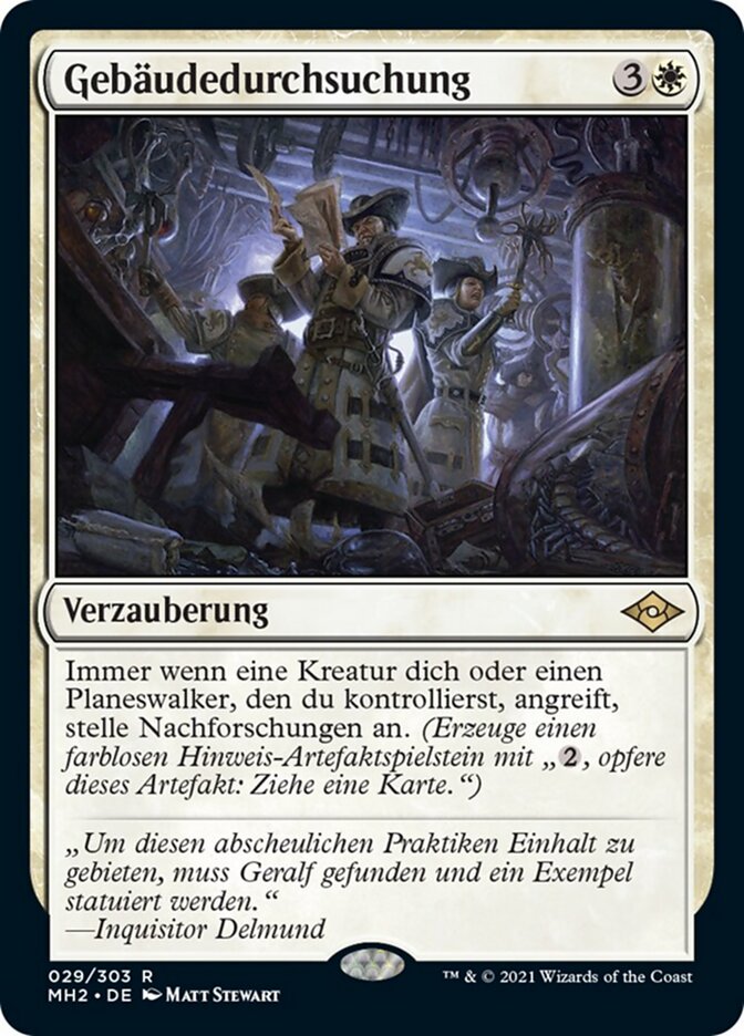 Gebäudedurchsuchung