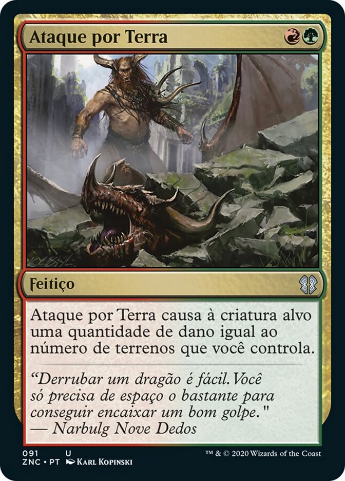 Ataque por Terra