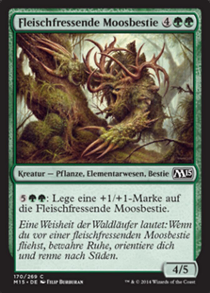 Fleischfressende Moosbestie