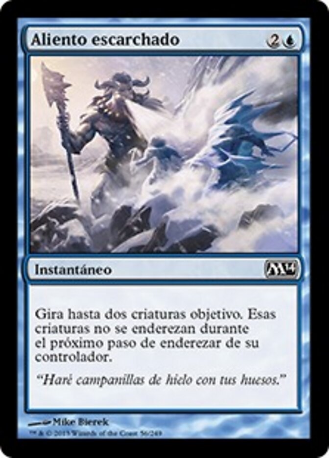 Aliento escarchado
