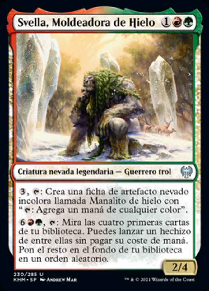 Svella, Moldeadora de Hielo
