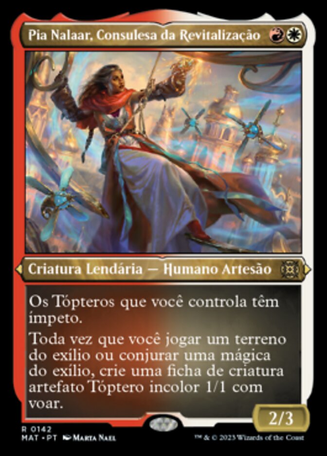 Pia Nalaar, Consulesa da Revitalização