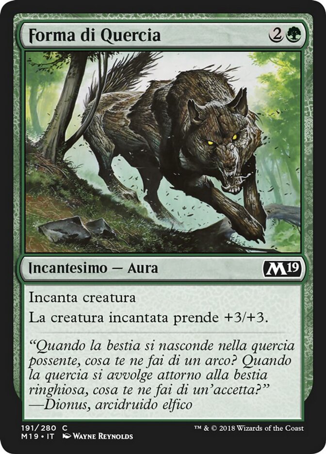 Forma di Quercia
