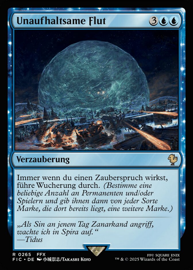 Unaufhaltsame Flut