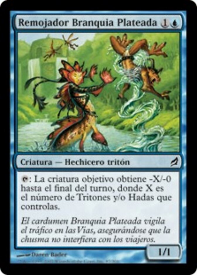 Remojador Branquia Plateada