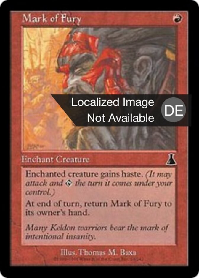 Zeichen des Zorns
