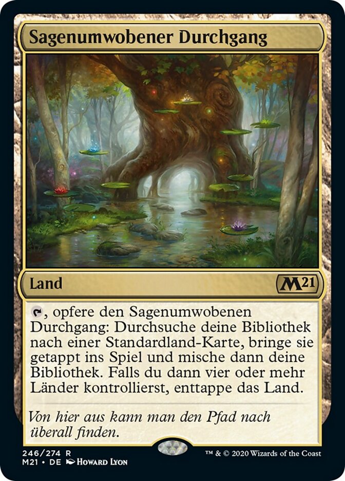 Sagenumwobener Durchgang
