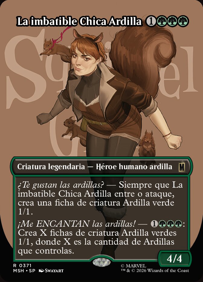 La imbatible Chica Ardilla