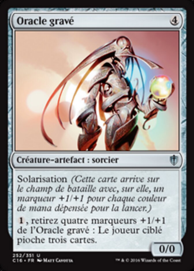 Oracle gravé