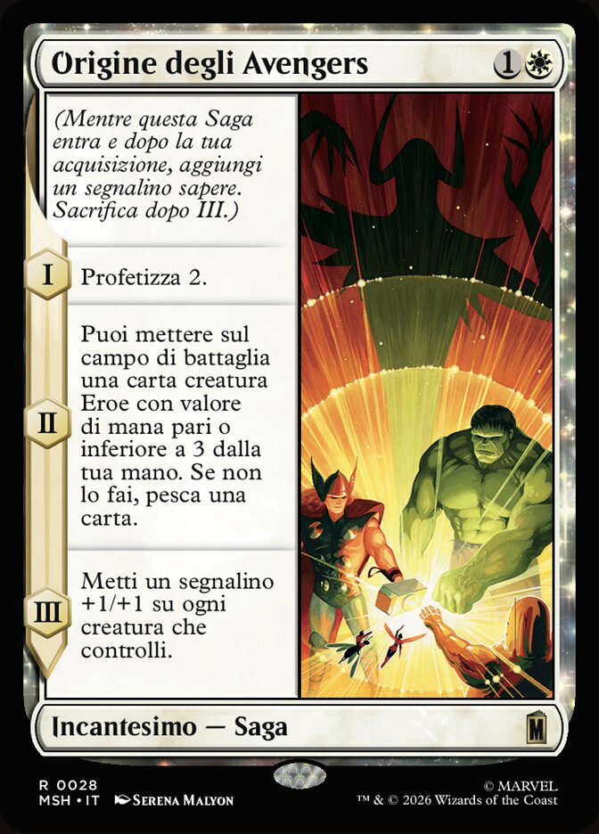 Origine degli Avengers