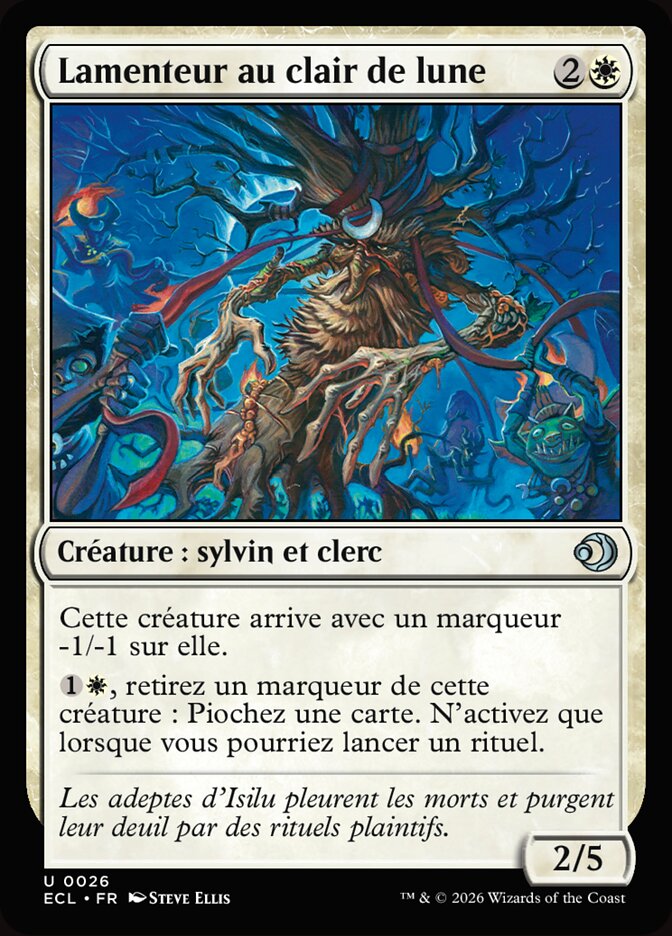 Lamenteur au clair de lune