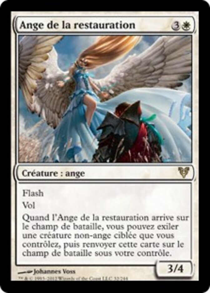 Ange de la restauration