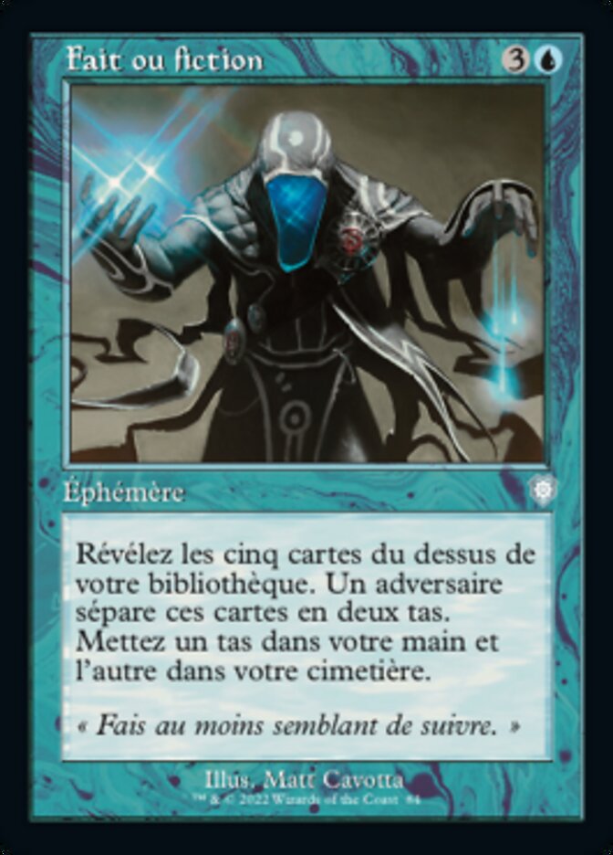Fait ou fiction