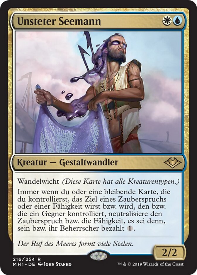 Unsteter Seemann
