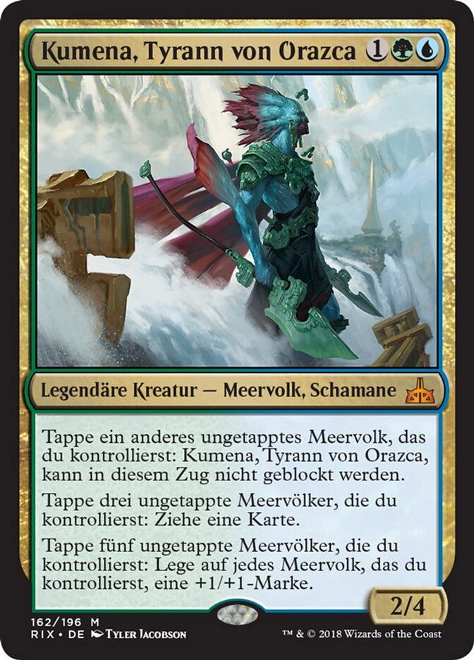 Kumena, Tyrann von Orazca