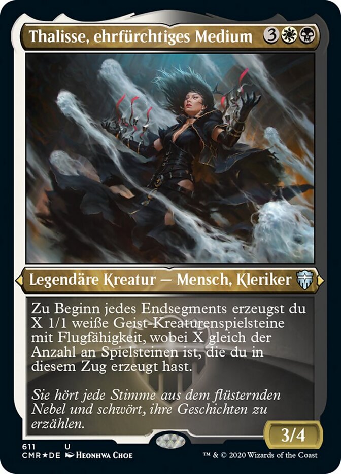 Thalisse, ehrfürchtiges Medium