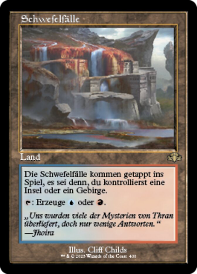 Schwefelfälle