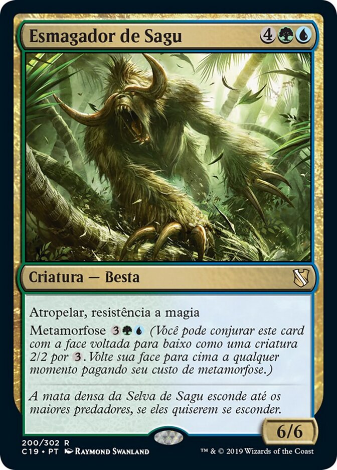 Esmagador de Sagu