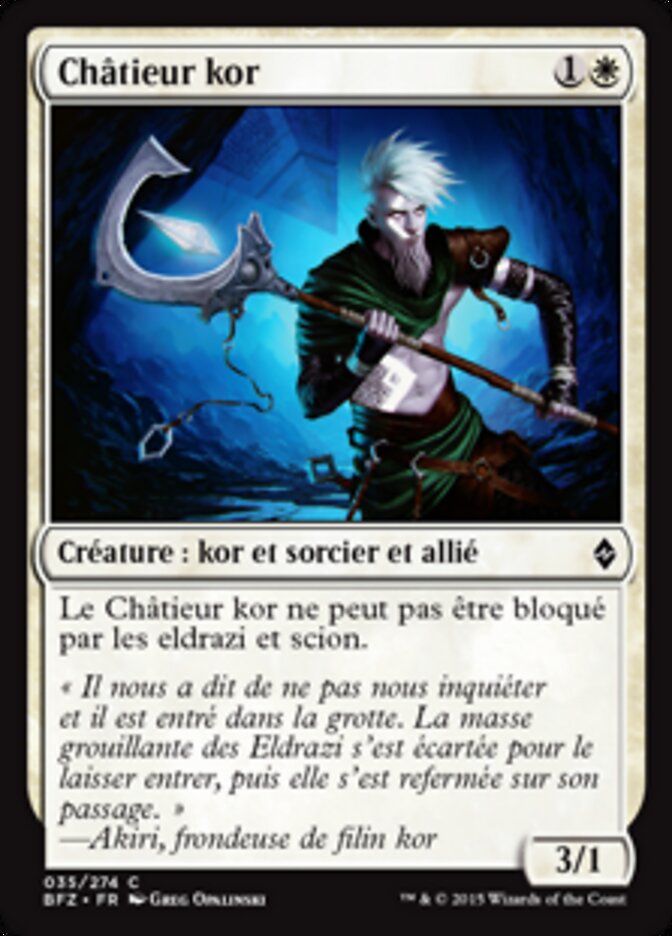 Châtieur kor