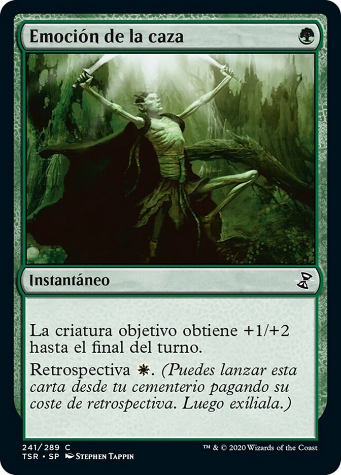 Emoción de la caza