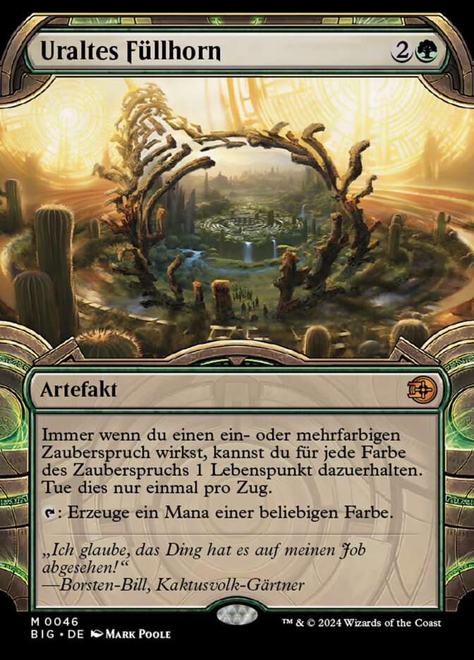 Uraltes Füllhorn