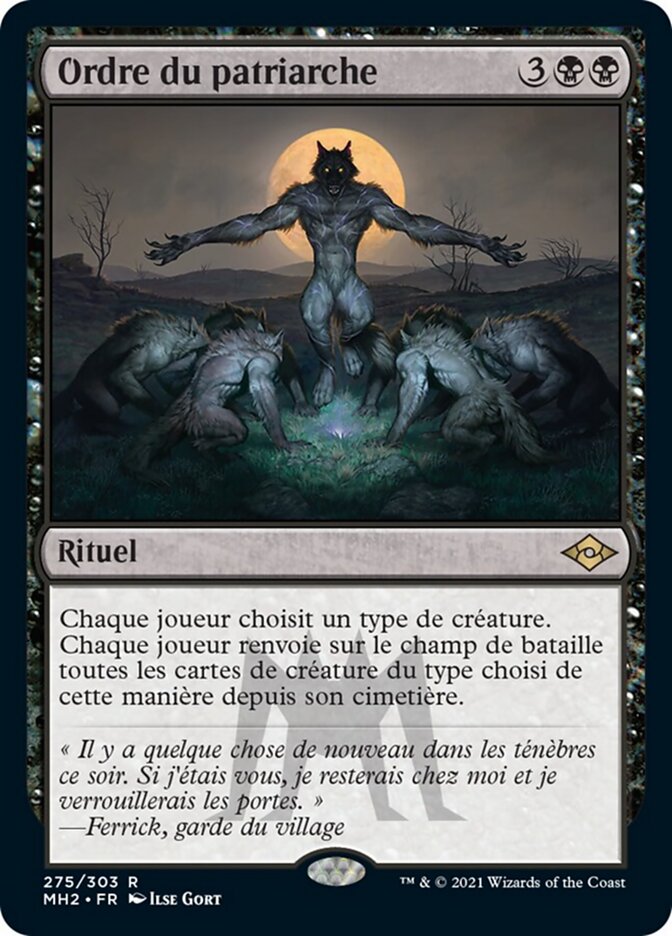 Ordre du patriarche