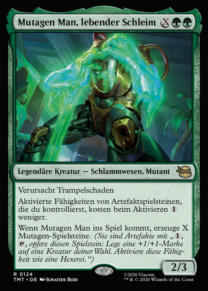 Mutagen Man, lebender Schleim