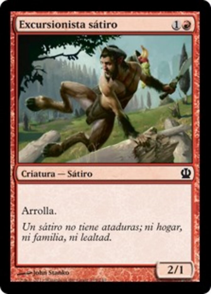 Excursionista sátiro